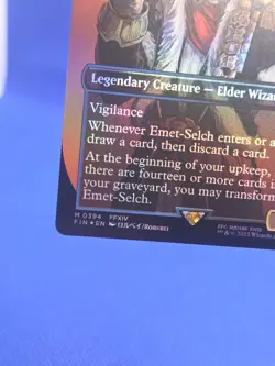 Magic the Gathering Final Fantasy Emet-Selch, Unsundered 0394 Borderless Foil NM - Image 5