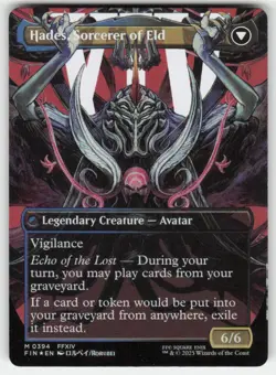 Emet-Selch, Unsundered (Borderless) Foil 394 M FINAL FANTASY Near Mint - Image 2