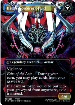Emet-Selch, Unsundered - Borderless Surge Foil - 0539 - Final Fantasy MTG - NM/M - Image 2