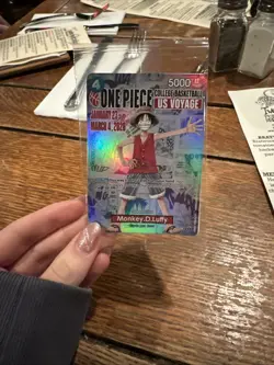 One Piece CCG Monkey.D.Luffy BVB x One Piece Match Day '25 ST13-003 - Image 1