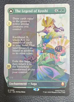 The Legend of Kyoshi (Borderless) Avatar: The Last Airbender Regular MTG NM - Image 1