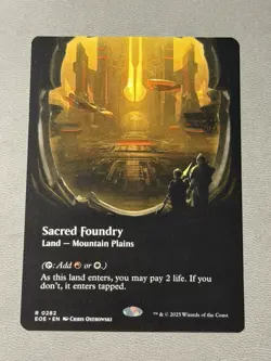 Sacred Foundry (Borderless) MTG Edge of Eternities Regular NM - Image 1