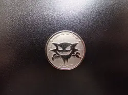 Pokemon Card Hyper Magic Collection Promo Battle Coin Haunter #6095 PLAY - Image 1