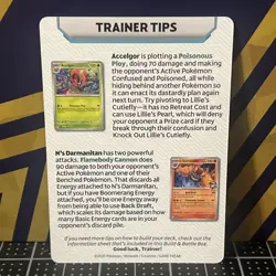 Pokemon Trainer Tips Card || Journey Together || N’s Zoroark - Image 2