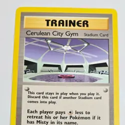 Pokemon TCG Cerulean City Gym 1st Edition Trainer Card Gym Heroes 108/132 - Image 2