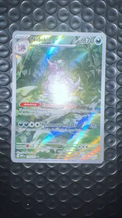Pokemon TCG Nidoking Scarlet & Violet 151 Illustration Rare Card 174/165 - Image 2