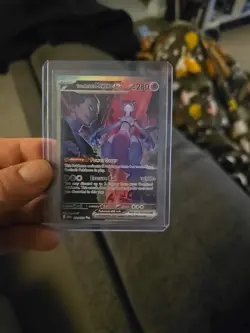 Pokemon Mewtwo EX TCG 2025 Team Rockets Card 231/182 Destined Rivals Great Shape - Image 2