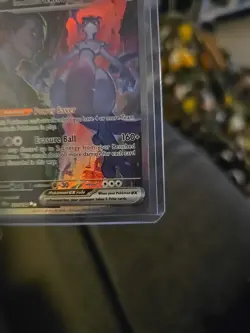 Pokemon Mewtwo EX TCG 2025 Team Rockets Card 231/182 Destined Rivals Great Shape - Image 3
