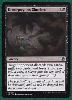 Demogorgon's Clutches - Adventures in the Forgotten Realms AFR #96 - MTG Card - Image 1