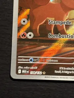 Vulpix 138/132 Pokemon TCG Mega Evolution Illustration Rare Card Near Mint NM - Image 5