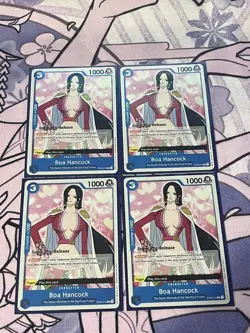 One Piece Card Game - Boa Hancock - ST03-013 - Super Pre-release - Blue - Eng - Image 1