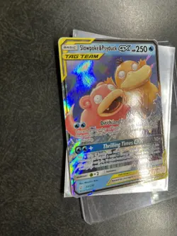 Pokemon TCG Slowpoke Psyduck GX Tag Team Card 35/236 Unified Minds Excellent-NM - Image 2
