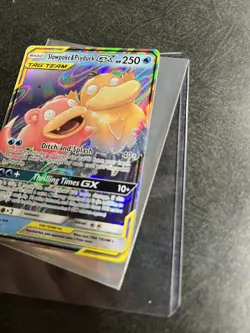 Pokemon TCG Slowpoke Psyduck GX Tag Team Card 35/236 Unified Minds Excellent-NM - Image 4