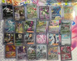Pokemon English Card 24 Card Lot Mixed Alt Art Special Illustration Rare Promos - Image 1