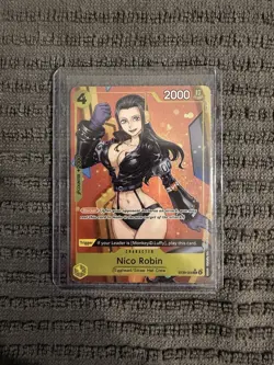 One Piece Card Game Nico Robin ST29-009 Full Art - Image 1