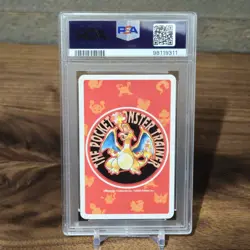 1996 POKEMON RED BACK PLAYING POKER CARD #114 TANGELA 4 OF SPADES PSA 9 - Image 2