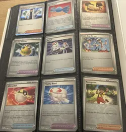 Pokemon Scarlet & Violet SV1 Incomplete Set With Folder. Over 300 Cards. - Image 1