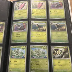 Pokemon Scarlet & Violet SV1 Incomplete Set With Folder. Over 300 Cards. - Image 2