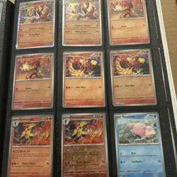 Pokemon Scarlet & Violet SV1 Incomplete Set With Folder. Over 300 Cards. - Image 5