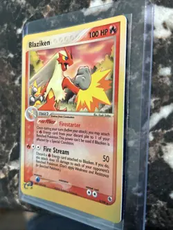 Pokemon TCG English Card ex Ruby & Sapphire Blaziken 3/109 Reverse Holo Rare - Image 3