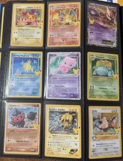 Pokemon 25th Anniversary Complete Full Set 50 Cards Celebrations + 1 Promo - Image 1