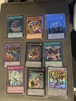Yugioh Vintage 120 Card Lot Dark Magician Blue-Eyes Red-Eyes SEND OFFERS - Image 3