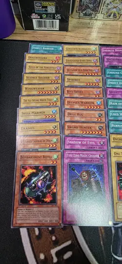 68 Cards 1st Edition Yugioh PSV Pharaohs Servant Lot - Image 2