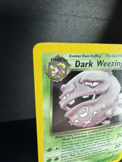 DARK WEEZING 14/82 Team Rocket Set - Pokemon WOTC Holo RARE Vintage Card - LP - Image 2