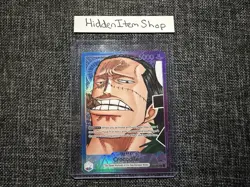 Crocodile OP01-062 ALTERNATE ART Leader One Piece Card Game TCG/CCG NEAR MINT!!! - Image 1