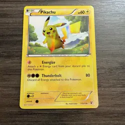 Pikachu - 115/114 - Pokemon Black and White Secret Rare Card LP - Image 1