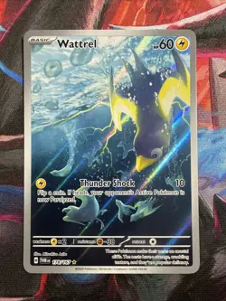 Pokemon TCG Wattrel Card Twilight Masquerade 178/167 - Image 2