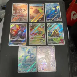 Pokemon TCG Japanese Art Rare Illustration Rare Lot of 8 Cards Near Mint AR IR - Image 1