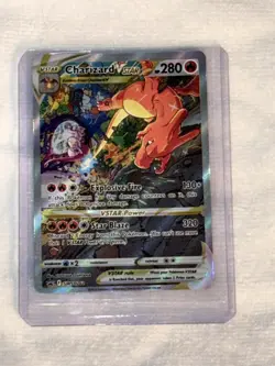 Pokemon TCG Charizard VSTAR SWSH262 Sword & Shield Promo Card Holo NM Condition - Image 1