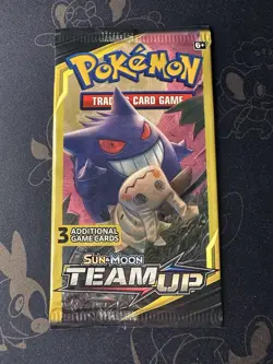 Pokemon Team Up 3 Card Factory Sealed Booster Pack - HEAVY 7.74g - Image 2
