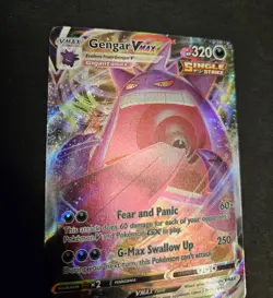 Gengar VMAX 157/264 Swsh08: Fusion Strike Holo Full Art Pokemon Card NM - Image 4