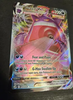 Gengar VMAX 157/264 Swsh08: Fusion Strike Holo Full Art Pokemon Card NM - Image 5