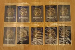 Set Of 10 Sealed Promo One Piece Card Treasure Booster Monkey.D.Luffy ST10-006 - Image 4