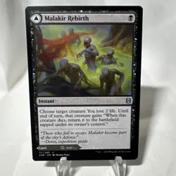Malakir Rebirth Zendikar Rising Regular Card Magic the Gathering - Image 1