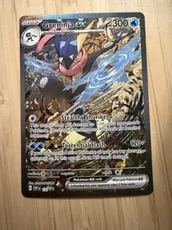 Greninja ex 132 Sv: Scarlet & Violet Promo Cards Holo - Image 1