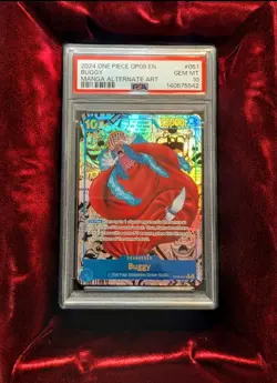 Buggy (051) (Manga) OP09-051 Emperors in the New World Psa 10 One Piece Card - Image 1