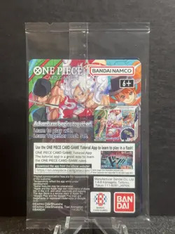 One Piece Monkey D. Luffy College Basketball US Voyage Promo Card Gonzaga sealed - Image 2