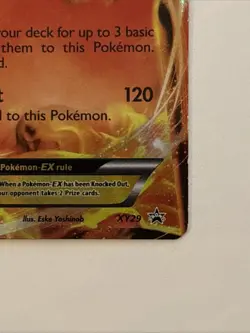 Charizard EX XY29 Black Star Holo Promo Pokemon Card TCG - Image 4