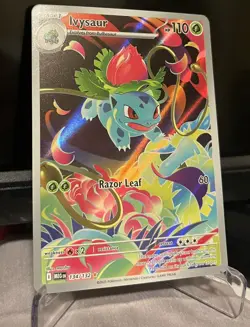 Pokemon TCG Ivysaur 134/132 Secret Rare Card NM/M Condition - Image 1