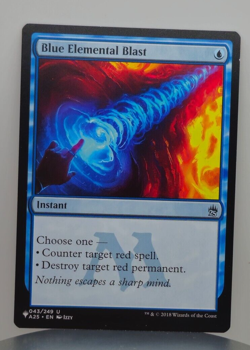 Blue Elemental Blast - The List Reprints - LIST - 43/249 - MTG - Image 1