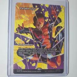 Parallel Lives (Borderless) MTG Spider-Man Mythic 0036 - Image 1