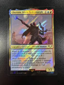 MTG Ghyrson Starn, Kelermorph 124/168 Rare Surge Foil - Warhammer 40k LP - Image 1