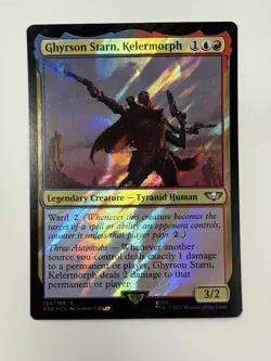 MTG Ghyrson Starn, Kelermorph 124/168 Rare Surge Foil - Warhammer 40k LP - Image 4
