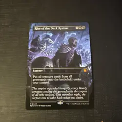 Magic MTG Rise of the Dark Realms 0323 Borderless Regular Mythic - Image 1
