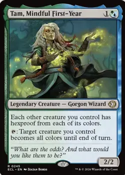 Magic: The Gathering Tam, Mindful First-Year ECL #245 - Image 1