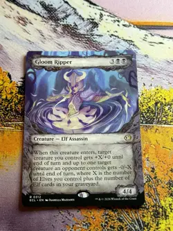 Gloom Ripper - Showcase Lorwyn Eclipsed MTG - Image 3